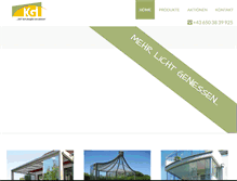 Tablet Screenshot of kgi.at