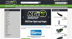 Desktop Screenshot of kgi.se