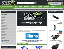Tablet Screenshot of kgi.se