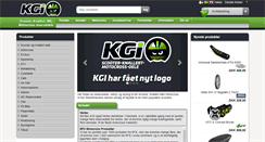 Desktop Screenshot of kgi.dk