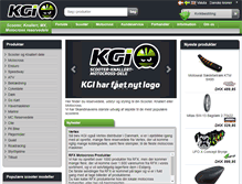 Tablet Screenshot of kgi.dk